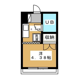 仲村ビル【4階】の間取り