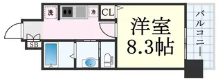 casa verde高辻【3階】の間取り