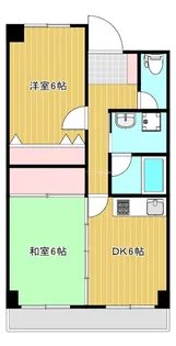 第2スカイマンション青嵐【2階】の間取り