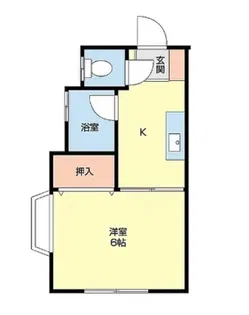 メゾンアデュー【1階】の間取り