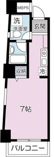 ビジュー府中【2階】の間取り
