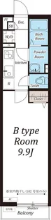 リブリ・マサジコート【3階】の間取り