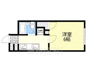 ダイユウレストハウス茨木【3階】の間取り