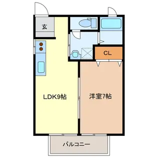 JハウスIII【1階】の間取り