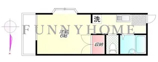 ドミール平町【1階】の間取り