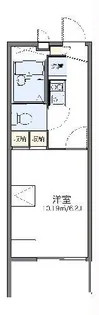 レオパレス今泉【3階】の間取り
