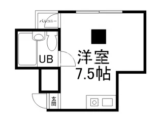 カーサデ河原町【5階】の間取り