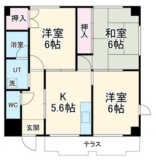 エトワール榊【2階】の間取り