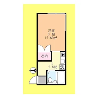 カーサヤマモト【3階】の間取り