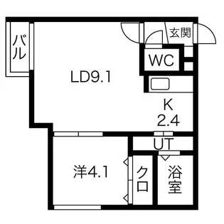 Villa Orange Mum(ヴィラ・オランジュ・マム)【3階】の間取り