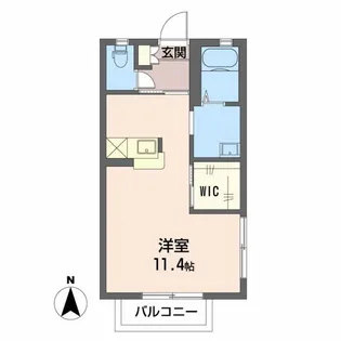 クオーレT【1階】の間取り