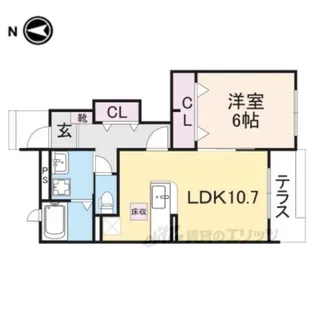 フォーシーズン【1階】の間取り