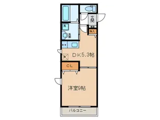 グレーシア中郷A【2階】の間取り