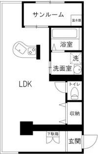 式部サンハイツII【5階】の間取り