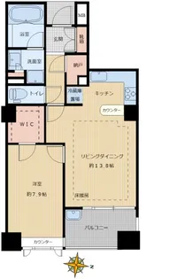 小石川ヒルズ【2階】の間取り
