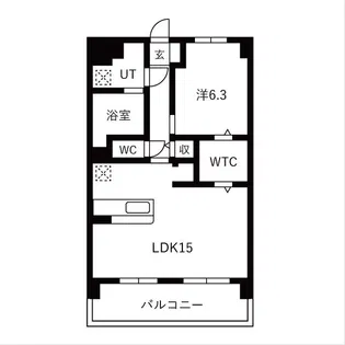 Y&M 祇園【4階】の間取り