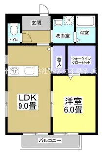 グロワールC【1階】の間取り