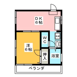 カーサ・セレーソ【2階】の間取り