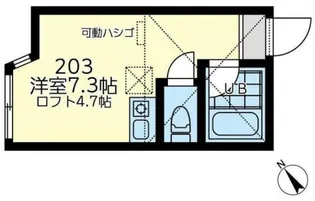 ユナイト別所プラトンの杜【2階】の間取り