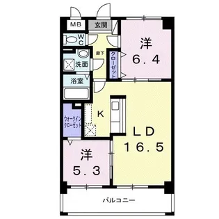 桜雲閣【2階】の間取り