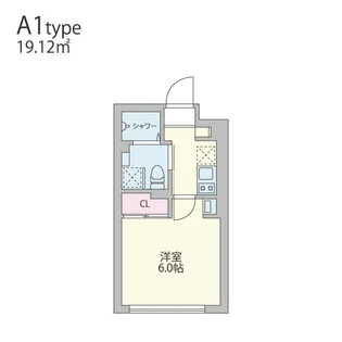 クーカイ・テラス学芸大学【4階】の間取り