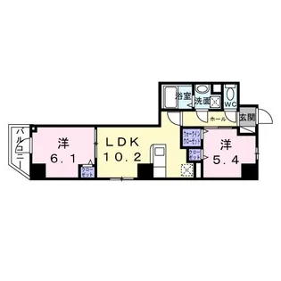 セレーノ・ユー【2階】の間取り