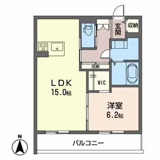メゾンマスト幸町【3階】の間取り