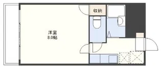 ベルメゾン【2階】の間取り