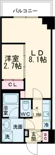 プラート宮坂【2階】の間取り