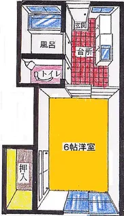 ハイツ寿【1階】の間取り