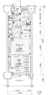 日神デュオステージ板橋駅前【5階】の間取り