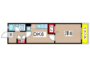 永光ハイツ【1階】の間取り