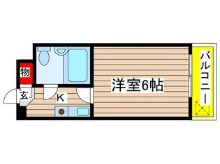 レジデンスM1【4階】の間取り