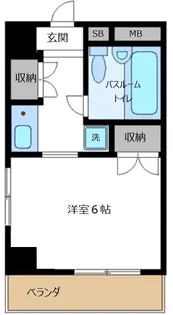 第二山田ビル【3階】の間取り