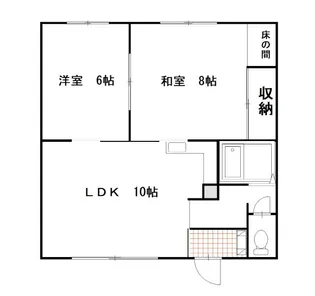 サニーハイツ【3階】の間取り
