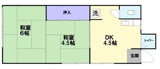 西上文化【2階】の間取り