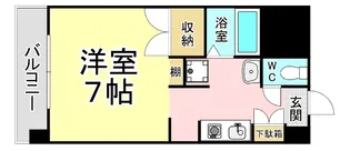 サルヴァトーレ東小倉【2階】の間取り