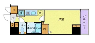 トーシンフェニックス新横濱イクシール【4階】の間取り