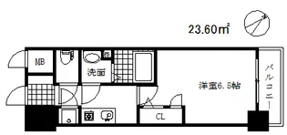 エスプレイス神戸ハーバーウエスト【2階】の間取り