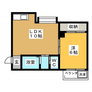 大前ビル【3階】の間取り