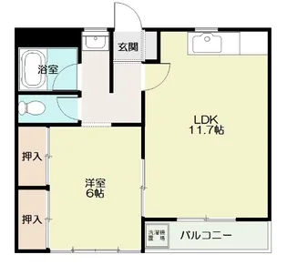 メゾン西橋本(大原西橋本)【2階】の間取り