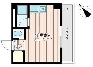 ワカバパレス【3階】の間取り