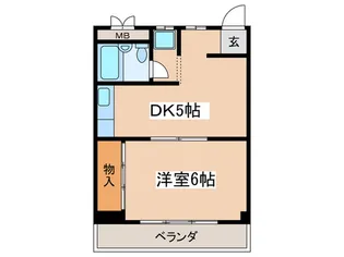 メゾン栄【2階】の間取り