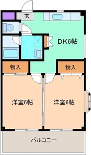 ベルメゾン タムラ【3階】の間取り