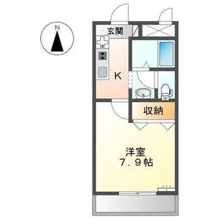ピュアコート【2階】の間取り