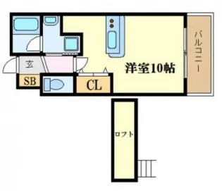金屋町グランデ【11階】の間取り
