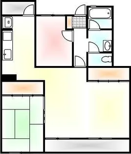 アーバンハイツ【2階】の間取り