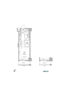 RELUXIA北赤羽【1階】の間取り