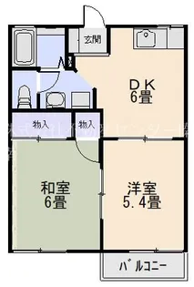 ハイツK【2階】の間取り
