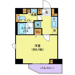 ヴェルト墨田ノース【1階】の間取り